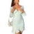 Sexy Women Dresses Solid Color V Neck Long Sleeve Ruffled Hem Ruched Bodycon Dress Evening Club Dresses Streetwear