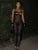 Monos sexys calados para mujer, clásicos, lisos, de verano, finos, transparentes, con escote sin espalda, moldeadores de cuerpo, ropa de club para mujer