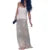 Sequin Long Skirts for Women Solid Color Elastic High Waist Skirt Fashion Elegant Ladies Evening Party Skirt Clubwear