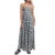 Summer Long Dresses  Women Plaid Print Spaghetti Strap Sleeveless A Line Dresss Vacation Party Dresses Beachwear