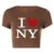 Camiseta de verano Y2K con cuello redondo, manga corta, letras estampadas, ombligo abierto, para mujer europea y americana