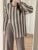 Striped Knitwear Fashion 2 Piece-Set For Women Contrast Long Sleeve Split Straight Trousers Outfits Women’s Pants Sets