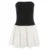 Tube Dress Women y2k Clothing Contrast Color Off Shoulder Strapless Sleeveless A Line Dress Going Out Party Dresses
