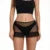 Falda transparente de verano para mujer, minifalda elástica con volantes en capas para playa, vacaciones, club, ropa de calle, estética Y2K.