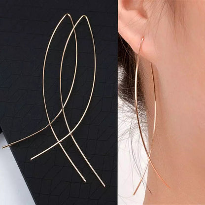 Lizakosht Peach Zircon Bow Earrings for Women Fashion Jewelry Gifts