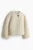 Chaqueta elegante de mezcla de lana lisa para mujer, abrigo de manga larga con botones y cuello redondo, ropa de abrigo cálida para otoño e invierno.