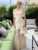 Autumn Mesh 2 Piece-Set Long Dress Women Off-Shoulder Pleated Elegant Bandeau Dress See-Through Female Maxi Dress Outfits