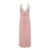 Vestido con ribete de encaje para mujer, estampado floral, escote en V, sin mangas, ajustado, sexy, sin espalda, para cóctel, ropa Y2K