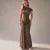 O Neck Short Sleeve Ruched Knotted Women’S Dresses Elegant Evening Prom Ladies Dress Y2K Fashion Casual Fall Clothing