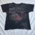 Camiseta cibergótica grunge Y2K con gráfico de calavera vintage, top corto de manga corta, camiseta skater retro japonesa kawaii de los años 00, ropa de calle para mujer