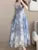 New Summer Long Dresses for Women Spaghetti Strap Korean Chic A-Line Ruffles Beach Style Party Dress One Piece Vestido Mujer