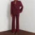 Striped Pant 2 Piece Set Women Double-breasted Full Sleeve Blazer Wide Leg Zipper Long Trousers Female 2025 Lady Commute Outfits