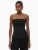 Solid Tube Tops For Women Strapless Bra Turndown Slash Neck Lenceria Femenina Backless Bralette Femme Split Bandeau Top Sexy