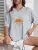 Camiseta con estampado creativo de sol para mujer, tops de verano de hip hop, cuello redondo, manga corta combinable, de algodón, ropa cómoda para mujer
