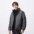 Chaqueta de plumón para hombre, impermeable, cálida, de cuello, para uso diario, nueva, de invierno, versátil, de color sencillo.