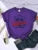 Camiseta de playa paradisíaca de San Francisco, California, para mujer, informal, de calle, de gran tamaño, estilo hip hop, con cuello redondo