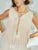 Camiseta sin mangas blanca con banda acanalada para mujer, chaleco ajustado sin mangas con agujeros, moda de verano, chaleco con cordones para mujer, top Y2k