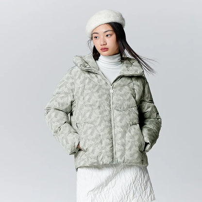 Chaqueta de plumón para mujer, de longitud media, impermeable, cálida, de invierno, de gran tamaño, con capucha, abrigo versátil