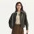 Abrigo para mujer, cuello holgado, estilo moderno, estilo urbano, otoño, nuevo, retro, texturizado, chaqueta de cuero PU.