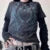 Camiseta vintage grunge emo Y2K de los años 2000, estilo cross cyber goth, con retazos, de manga larga, estilo e-girl, estilo gótico harajuku, holgada, para mujer y hombre.
