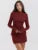 Sexy Slim Mini Dress For Women Two Pocket 2025 Spring Autumn New Long Sleeve A-line Solid Club Party Dress Elegant Female