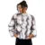 Abrigo de piel sintética de zorro esponjoso de invierno para mujer, marca de moda urbana, abrigo elegante para niñas, chaqueta corta y cálida de piel peluda