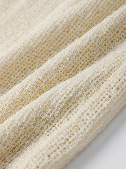 Elegant 3D Flower Tube Dresses Women Vintage Knitted Solid Sleeveless Long Dress Female Summer Autumn Chic Street Party Evening