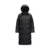 Chaqueta de plumón para mujer, larga, triple capa, versátil, actualizada, de invierno, nueva, holgada, con capucha, sencilla.