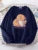 Sudadera con capucha de gato mirando la taza, bonita sudadera de moda para mujer, sudadera de forro polar con cuello redondo, sudaderas casuales, jersey de gran tamaño, ropa deportiva