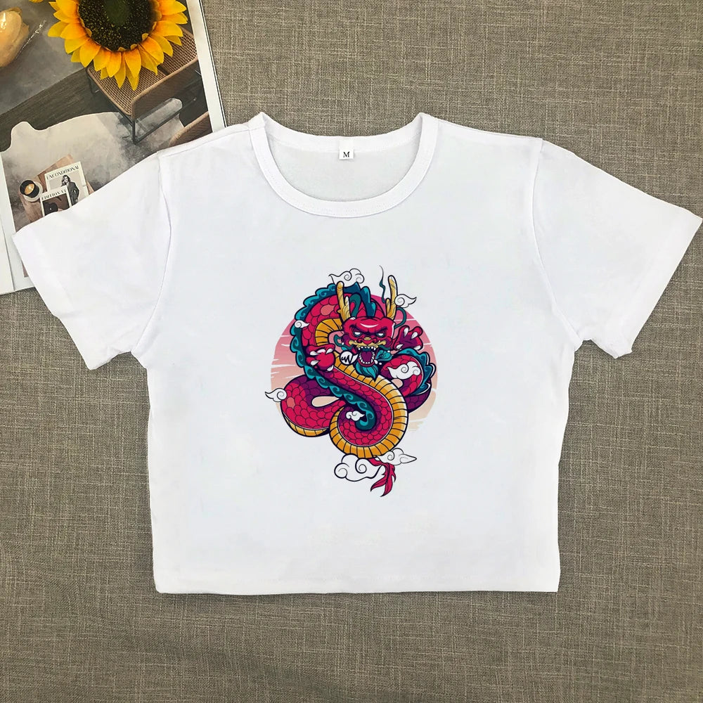 La marca de moda es una camiseta de manga corta para mujer que lleva los hombros al aire y que desea una nueva combinación explosiva que adelgaza a las Spice Girls.