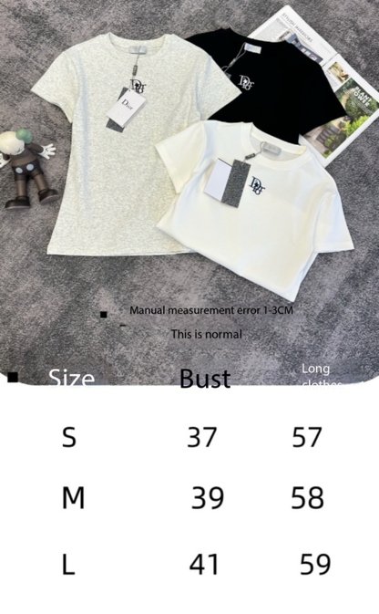 CD SS26 Clover Short-Sleeve T-Shirt Cotton 350585
