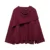 Winter New Women’s Clothing Slim Fit Simple Lazy Style Scarf Cape style Round Neck Long Sleeve Short Knitted Coat Coat