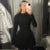 Elegant O Neck Long Sleeve Pactchwork Mini Zipper Women’S Dresses Winter Party Club Korean Wholesale Y2K Casual Clothes
