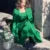Autumn Winter Warm Knitted 2-piece Dress Set Women Soft Long Cardigan Strapless Bodycon Split Midi Dress Vintage Chic Outfits