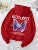 Hermosa sudadera con estampado de mariposa morada para mujer, sudadera con bolsillo de forro polar, sudadera informal sencilla, ropa de calle holgada de otoño para mujer