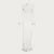 Backless Ruffled Knitted Long Dress For Women Contrast Color Flare Sleeve Autumn Sexy Bodycon Evening Party Sweater Dress