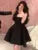 Vestidos cortos elegantes para mujer, novedad de verano, vestido de fiesta de noche con tirantes finos lisos, corte en A, ropa elegante para graduación, vestidos para mujer