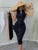 Sexi Night Dress Hot Club Outfits Women One Piece Aesthetic Clothes Sleeveless Bodycon Vestidos De Mujer Zipper Black Streetwear