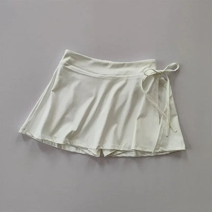 Summer Women’s Skirts Fashion Sexy Mini Elastic Pleated Sun Skirts For School Girl Uniform Korean Black High Waist Tennis Skirts