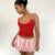 Folds Skirt Mini Skirt Women’s Solid Elastic Waist Fashion Patchwork Ball Gown Summer New Mini Skirt Female