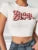Baby Girl Printing Woman Tshirts Short Sleeve Y2k Aesthetic Clothes Women Fashion Tops Kawaii Egirl Streetwear Pink Slim T Shirt