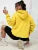 Solid Color Casual Hoodie For Female Pocket Creative Sweatshirts All-Match Street Clothes Womens Fleece Unisex Pullovers