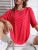 Camiseta de algodón de color liso para verano, camisetas de hip hop para mujer, camisetas casuales de algodón de manga corta, camisetas cómodas de moda