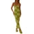y2k Knitted Dresses Women Geometric Print Spaghetti Strap Sleeveless Bodycon Dresses 2000s Long Night Party Dresses