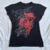 Goth y2k Top 2000s Women Emo Clothes Heart Skull Print Round Neck Short Sleeve T Shirts Grunge Aesthetic Clothing