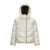 Chaqueta de plumas para mujer, suelta, con colores contrastantes, nueva chaqueta acolchada con capucha de invierno, personalidad moderna y de moda.