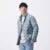 Chaqueta de plumón para hombre, impermeable, cálida, de cuello, para uso diario, nueva, de invierno, versátil, de color sencillo.