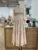 Elegante vestido largo estilo hada, cuello alto, mangas farol, cintura ajustada, moda para mujer, primavera otoño 2025, 1351