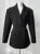 Blazer elegante de otoño para mujer, chaqueta de manga larga para oficina, estilo coreano, informal, holgada, de calle, color liso