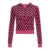 Chaqueta de terciopelo con estampado de corazón Y2K con capucha, estilo dulce rosa, abrigo de otoño con cremallera y bolsillo, ropa de abrigo ajustada retro bonita para invierno